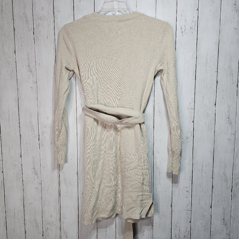 Club Monaco REMLEE SWEATER DRESS SAND HEATHER Size Small Wool Cashmere Blend. - Picture 10 of 10